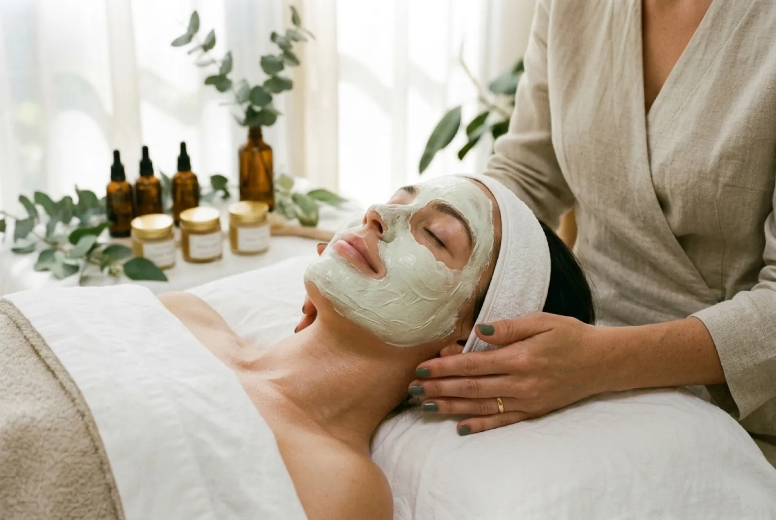 Mascarilla facial profesional
